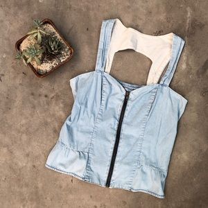 ☀️ American Rag Denim Top | M/L